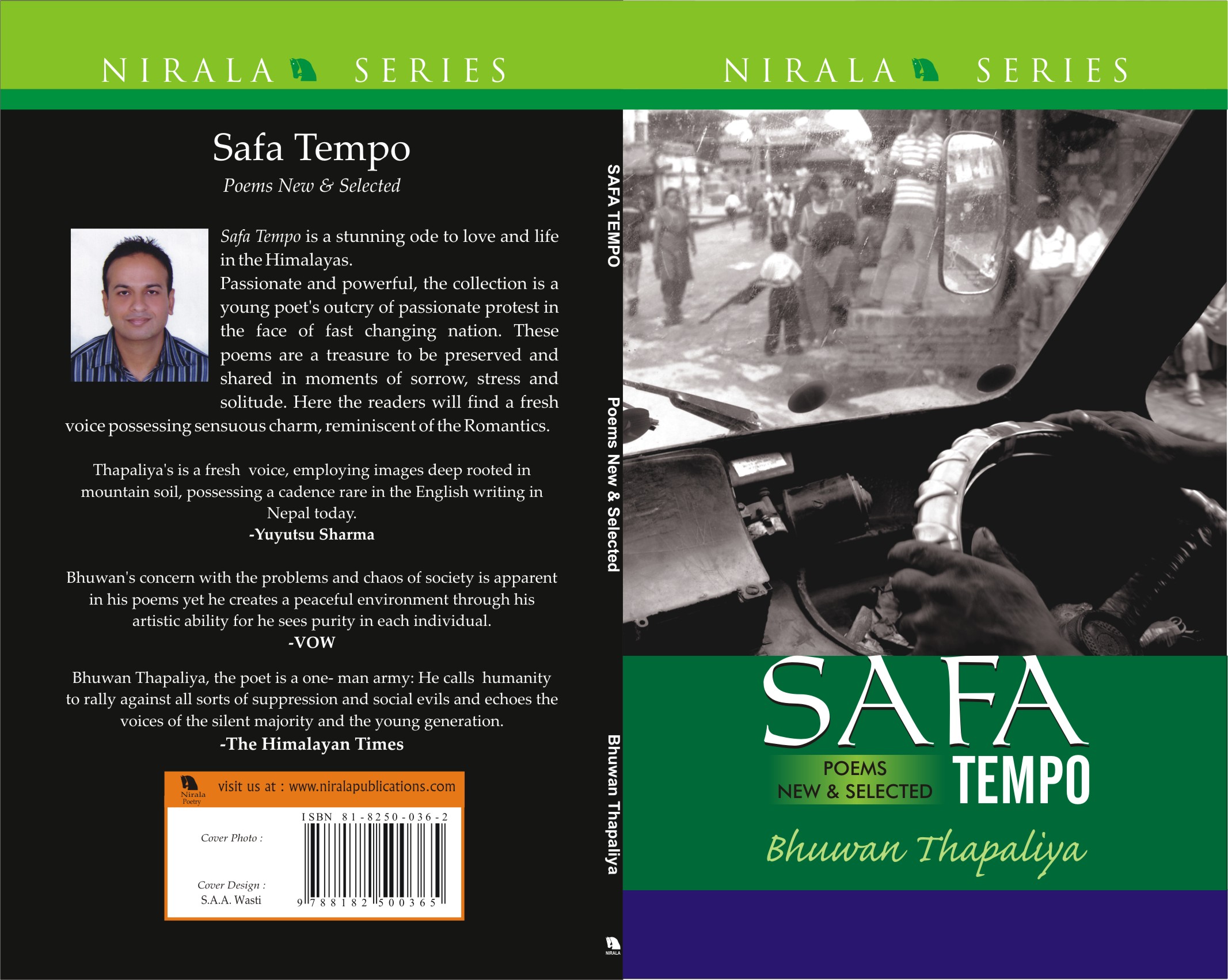 Safa Tempo: Poems New and Selected by Bhuwan Thapaliya